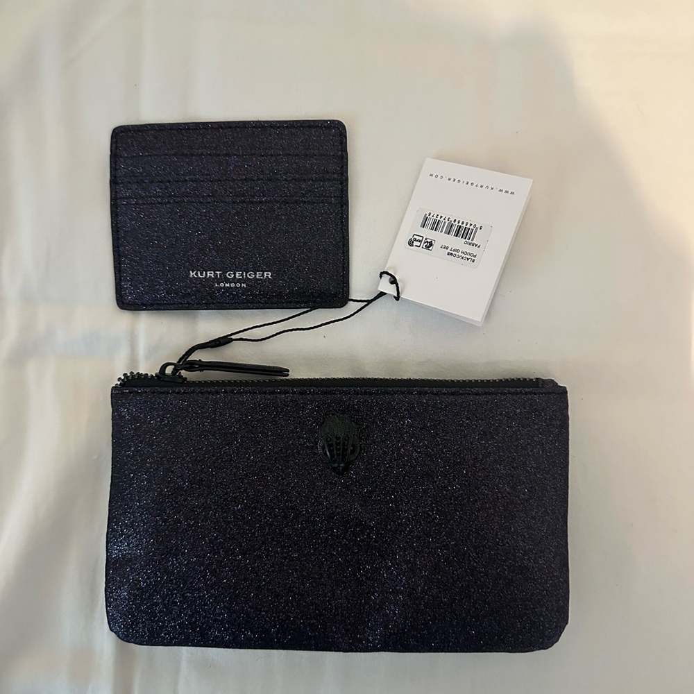 Kurt Geiger Eagle Pouch and Card Holder - Picture 2 of 3